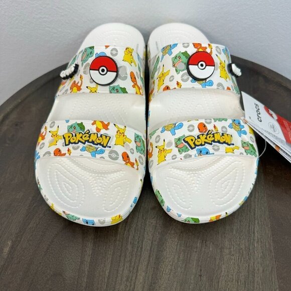 CrocsClassic Pokemon Sandal Water-Friendly White Multi Size 10 Men - Picture 2 of 14